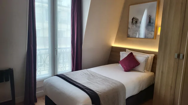 غرفة مفردة، Hotel Magda Champs Elysees 1/4