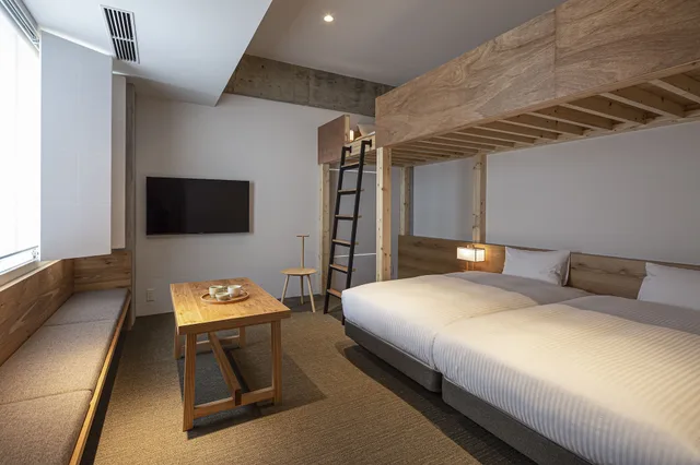 لوفت سوبيريور بأربعة أسرّة، TSUGU Kyoto Sanjo by THE SHARE HOTELS 1/3