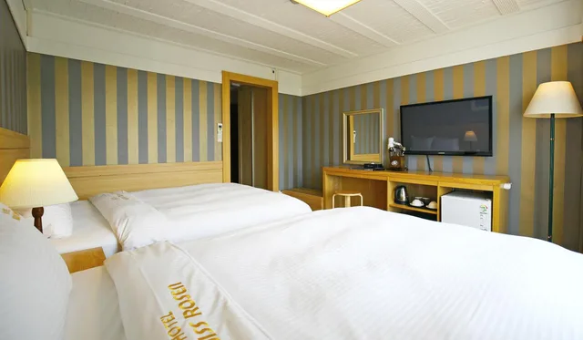 غرفة عائلية بسريرين منفصلين، Benikea Swiss Rosen Hotel 9/10