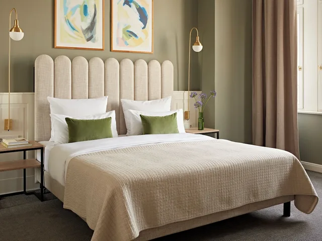 شقة بسرير كينج بغرفة نوم واحدة مع أريكة، numa I Arc Rooms and Apartments (ex Hotel Angleterre) 2/10