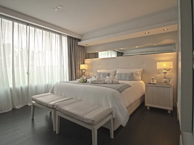 غرفة ديلوكس بسرير مزدوج، 1828 Smart Hotel 2/3