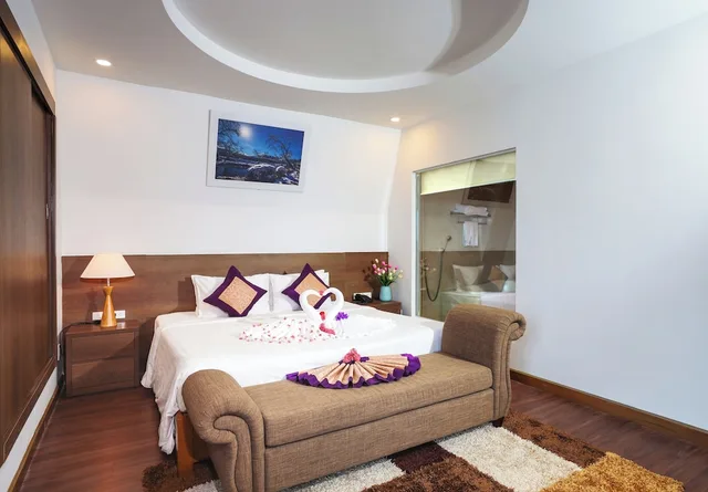 غرفة سوبيريور بسرير كينج بإطلالة على الحديقة، Luxor Hotel Phu Quoc 5/10