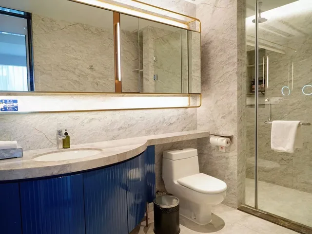 شقة بريميير بسريرين منفصلين وسريرين كينج بـ3 غرف نوم، Ascott Raffles City Chongqing 10/10