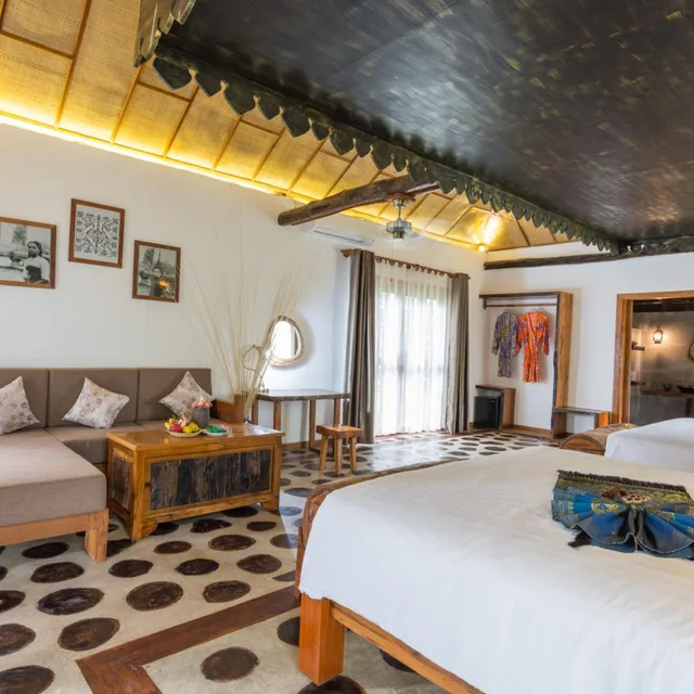 Private, 2 Rooms, Family, Lodge, Villa، Bong Thom Forest Lodge 7/10