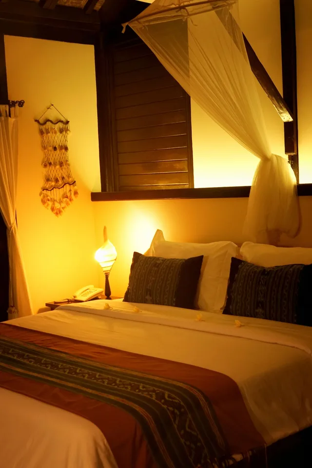 كوخ بسرير كوين بغرفة نوم واحدة، Samawa Seaside Cottage 1/1