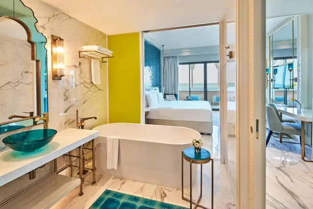 غرفة ديلوكس بإطلالة على البحر مفردة بسرير مزدوج، Rixos Premium Saadiyat Island 4/4