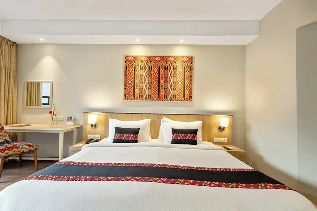 غرفة عائلية بسرير كوين بإطلالة على الجبل، Sterling Manali 7/10