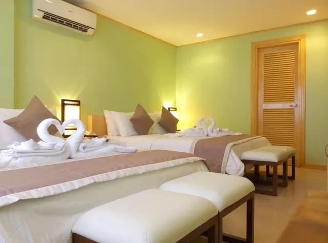 غرفة عائلية بسريرين كوين، Shore Time Hotel Boracay 5/6