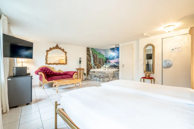 جناح بسرير كينج وسرير كوين، Altstadt Hotel Magic Luzern 2/6