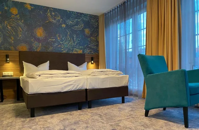 غرفة بسريرين منفصلين، Trip Inn City Hotel Giessen 1/1