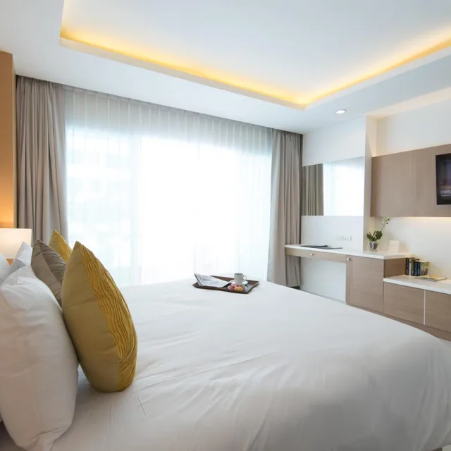 غرفة تنفيذية بإطلالة على البحر، Chanalai Hillside Resort 6/9