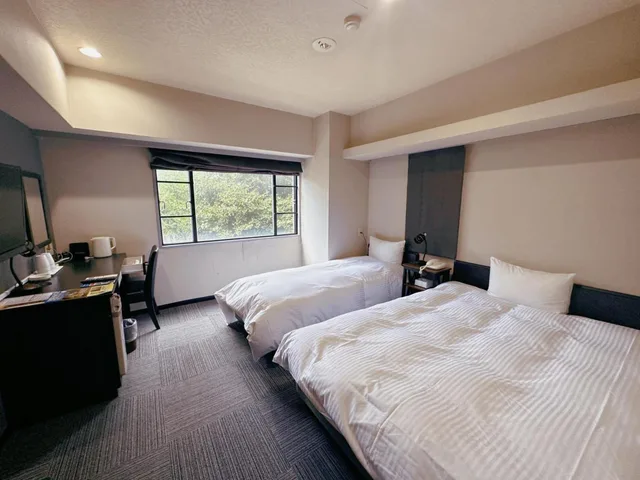 غرفة ثلاثية للمدخنين، Nissei Hotel Fukuoka 2/8