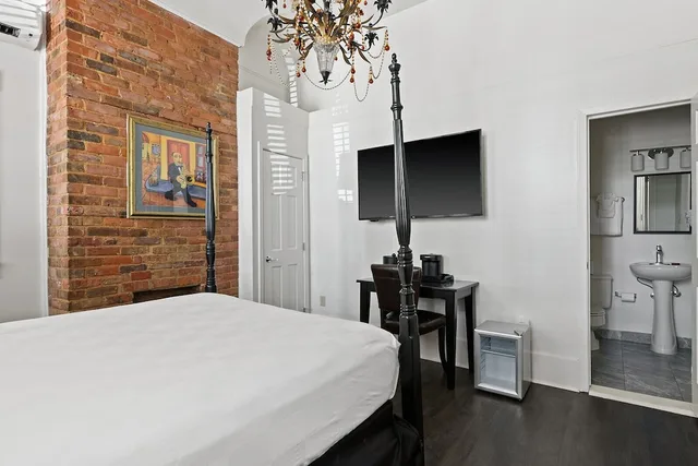 غرفة ديلوكس بسرير كوين، Historic Streetcar Inn 9/10