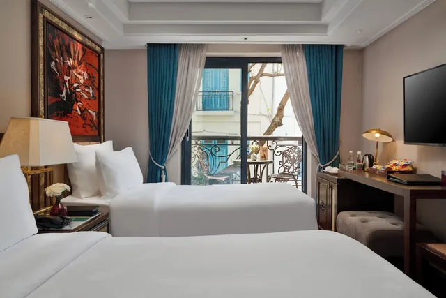 غرفة غراند ديلوكس بشرفة، Peridot Gallery Classic Boutique Hotel 1/8