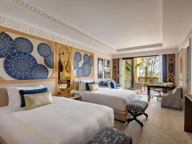 غرفة ديلوكس بسريرين كوين، Fairmont Tazi Palace Tangier 1/4