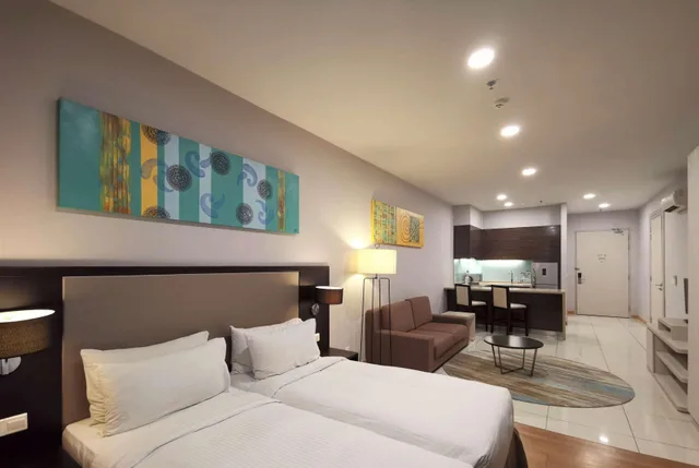 جناح تنفيذي بغرفتي نوم، Trinidad Suites Johor, Trademark Collection by Wyndham 1/1