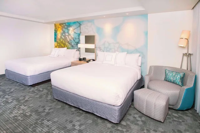 غرفة بسريرين كوين، Courtyard Redwood City 6/10