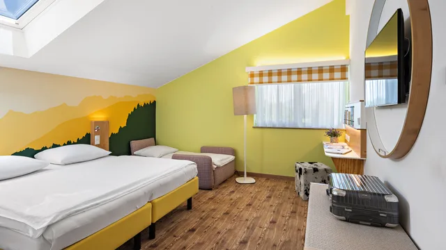 غرفة بسرير مزدوج، Hey Lou Hotel Piding 2/4
