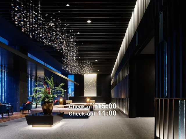 غرفة بسريرين منفصلين بحوض استحمام، Mitsui Garden Hotel Fukuoka Nakasu 1/1