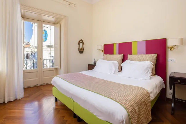Junior Suite, Double and Twin Beds, French Balcony، Palazzo Marziale 1/10