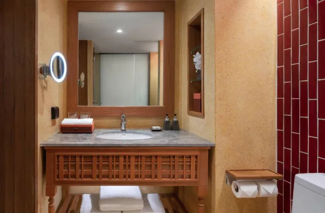 غرفة بسرير مزدوج أو سريرين منفصلين بإطلالة على الحديقة، Anantara Hua Hin Resort 3/4