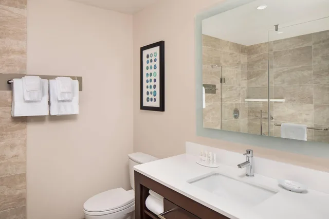 جناح بشرفة بغرفة نوم واحدة لذوي الإعاقة، Residence Inn Seattle South Renton 3/3