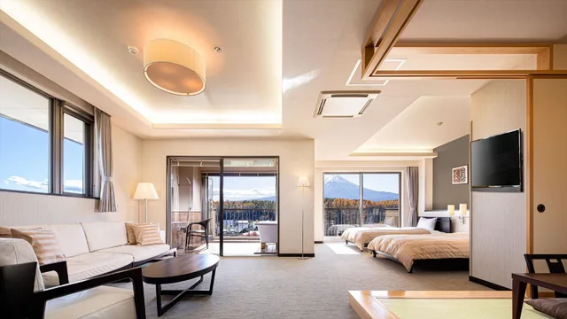 جناح بسريرين منفصلين، The Gran Resort Princess Fujikawaguchiko 1/1