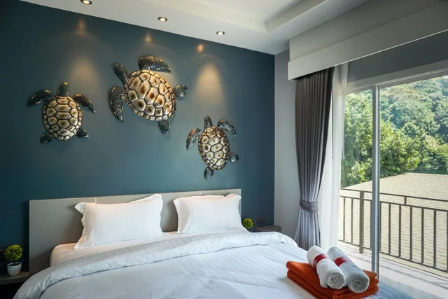 غرفة بسرير كوين بإطلالة على الجبل، Urip Resort Phi Phi Island 8/10