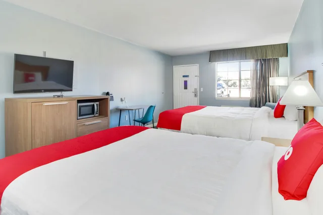 غرفة بسريرين كوين، OYO Hotel Ingleside TX 9/10