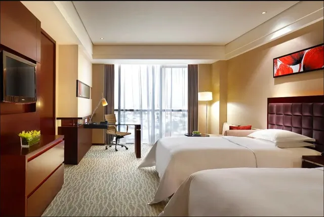 غرفة بزنس بسريرين منفصلين، The Qube Hotel Shanghai Pudong 1/1