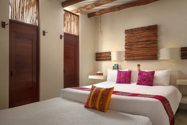غرفة ديلوكس بسرير مزدوج أو سريرين منفصلين، Hotel El Pueblito 1/9