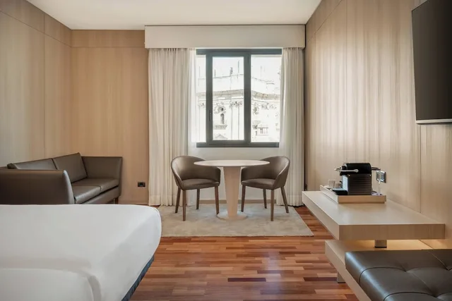 غرفة قياسية بسريرين منفصلين بإطلالة، Ac Hotel Malaga Palacio By Marriott 4/8
