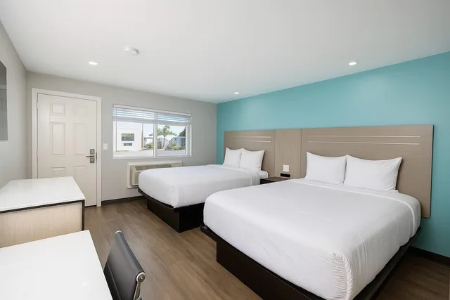 غرفة بسريرين كوين لذوي الإعاقة، Travelodge By Wyndham LAX South 4/10
