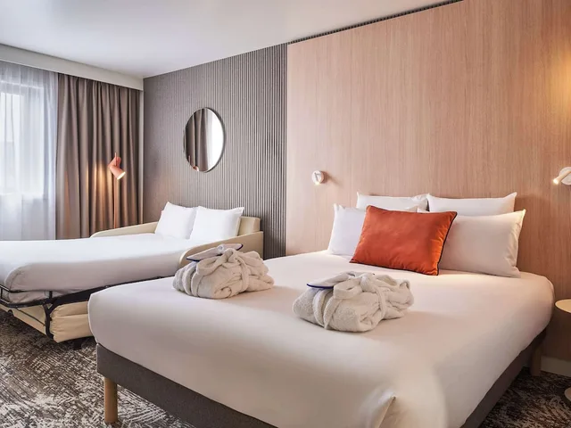 غرفة سوبيريور بسرير مزدوج مع أريكة، Novotel Paris 13 Porte d Italie 4/10