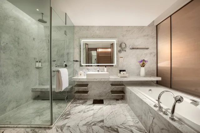 غرفة ديلوكس بسريرين مزدوجين، Intercontinental Beijing Beichen 3/3