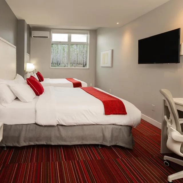 غرفة بسرير كينج وسريرين كوين، Hotel Du Nord 3/10