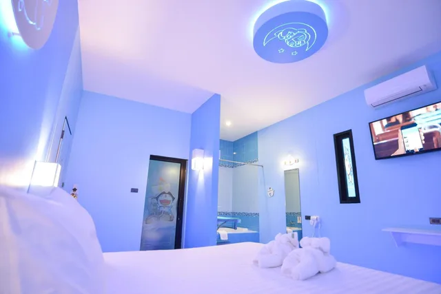 جناح بسرير كينج، Bed Villa Resort Chaing Rai 9/10