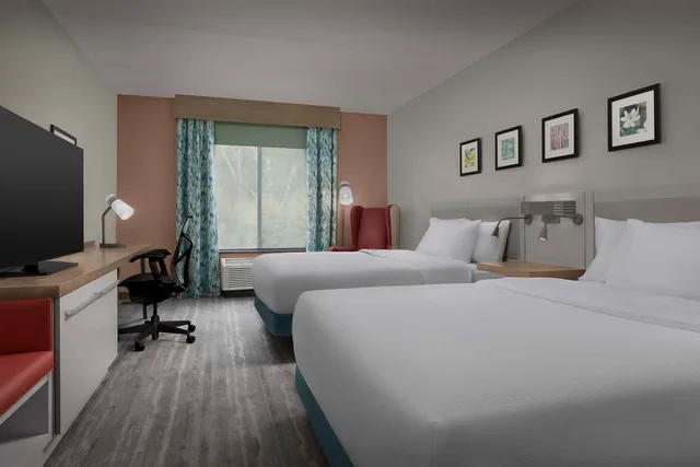 غرفة بسريرين كوين، Hilton Garden Inn Raleigh Capital Blvd I-540 1/4