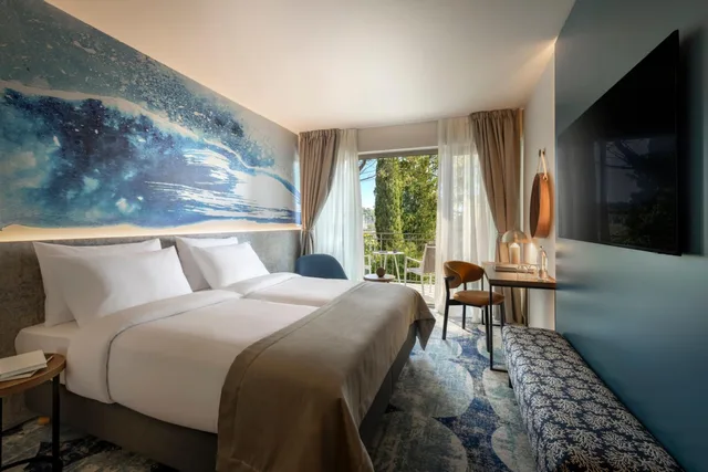 غرفة سوبيريور بسريرين منفصلين بشرفة، Remisens Hotel Lucija 5/8