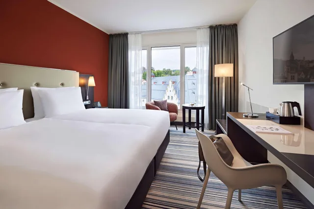 غرفة قياسية مفردة، Dorint Hotel Esplanade Jena 1/6