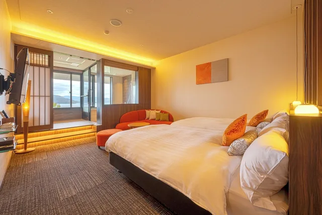Exective Twin Room with Cypress Onsen View Bath Non Smoking, Hotel Premium Lake Toya 2/10