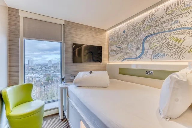 غرفة قياسية بسرير مزدوج، Hub by Premier Inn London Marylebone 1/3