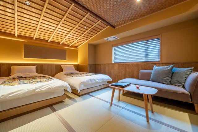 غرفة ديلوكس بسريرين منفصلين، NISHIYAMA RYOKAN 1/5