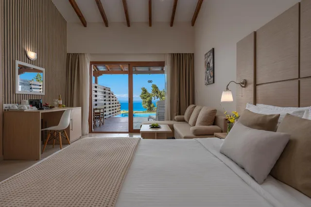 جناح بإطلالة على الحديقة، Alia Palace - Adults Only 5/10