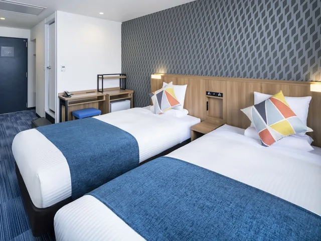 غرفة قياسية بسريرين منفصلين، Hotel Mystays Soga 2/3
