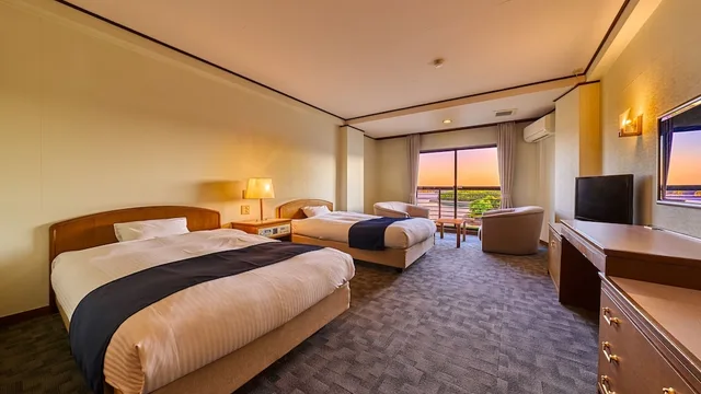 Standard, Twin Beds, No Bathroom، Ooedo Onsen Monogatari Shima Saichoraku 1/5