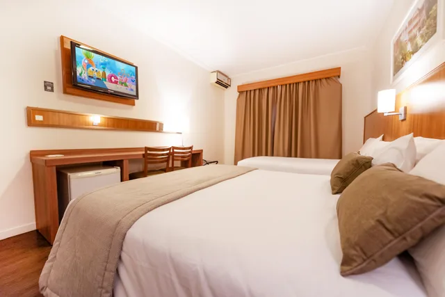 غرفة قياسية ثلاثية بإطلالة على الحديقة، Monreale Resort Parque Aquatico Pocos de Caldas 1/6