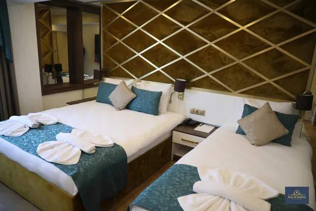غرفة فاخرة ثلاثية بسرير مزدوج وسرير فردي، Blue Pera Istanbul Hotel 4/10