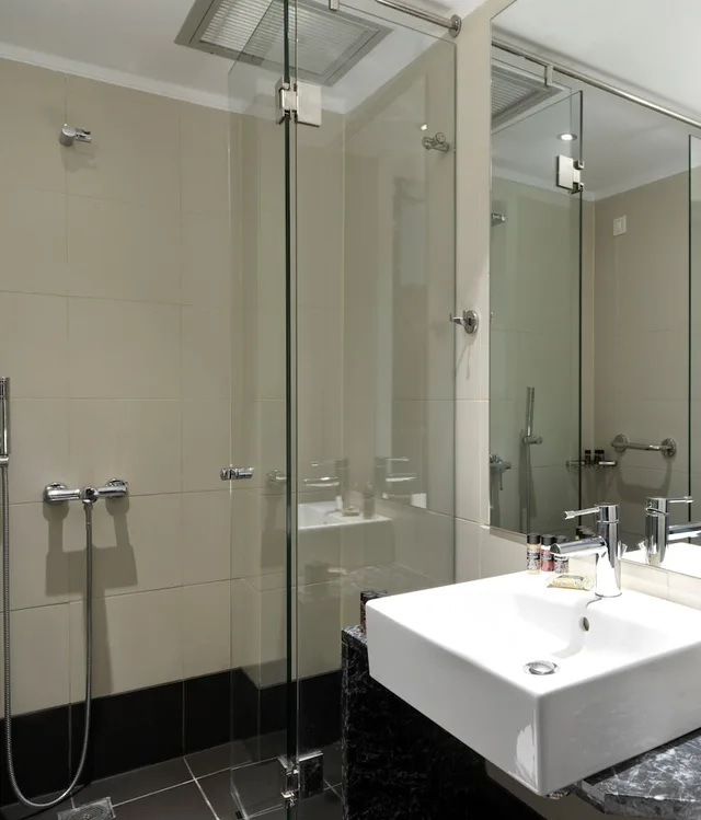 غرفة قياسية بسرير مزدوج أو سريرين منفصلين، Acropolis Hill Hotel Athens 3/3