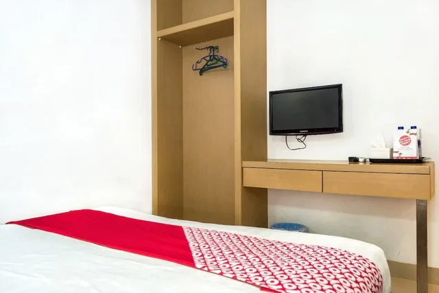 غرفة ديلوكس بسرير مزدوج، SUPER OYO Capital O 664 Romance Hotel 4/5